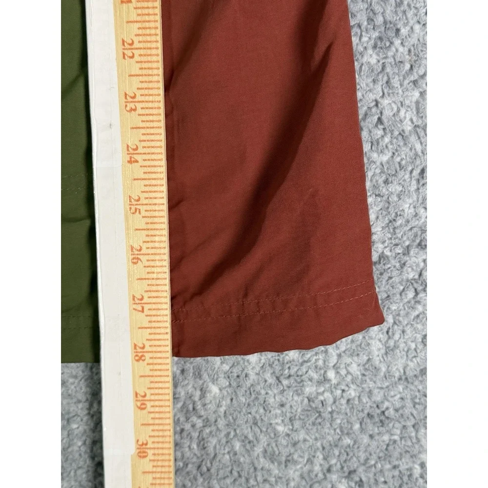 LL Bean Mountain Anorak Aztec Windbreaker Jacket Women's 1X Plus Colorblock